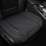 Set 2 Huse Elindor® Impermeabile pentru Scaune Auto, Piele Respirabila, Negru