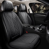 Husă Elindor® Impermeabilă pentru Scaun Auto, Piele Respirabilă, Buzunar Depozitare, Negru