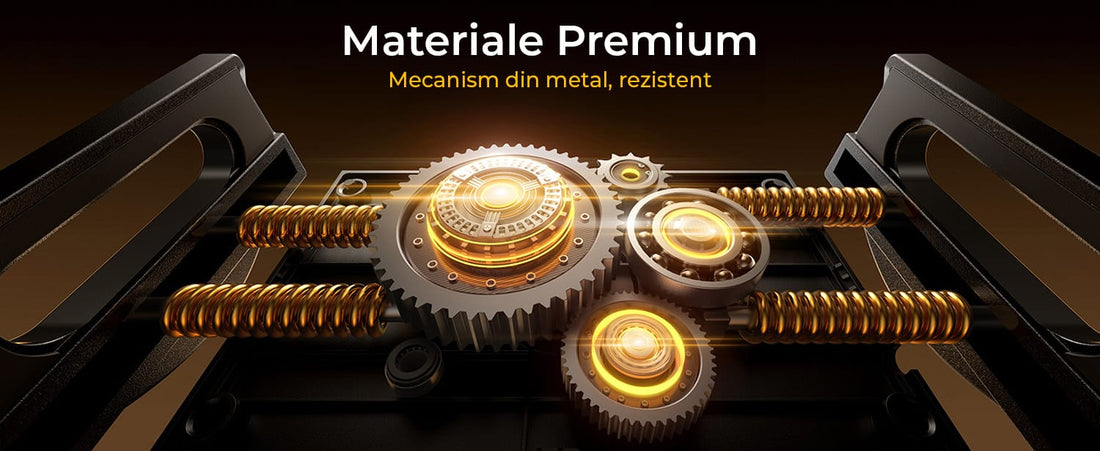 Suport auto pentru tabletă și telefon, 4.7-11 inch, cu braț extensibil și rotație 360°, ideal pentru copii și adulți, Negru.