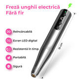 Freză unghii wireless, 11 biți, 25.000 RPM, 25 trepte, gri
