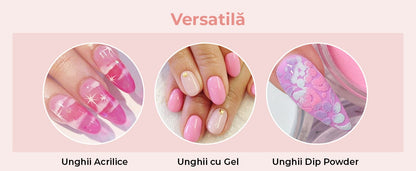 Freză unghii wireless, 11 biți, 25.000 RPM, 25 trepte, auriu