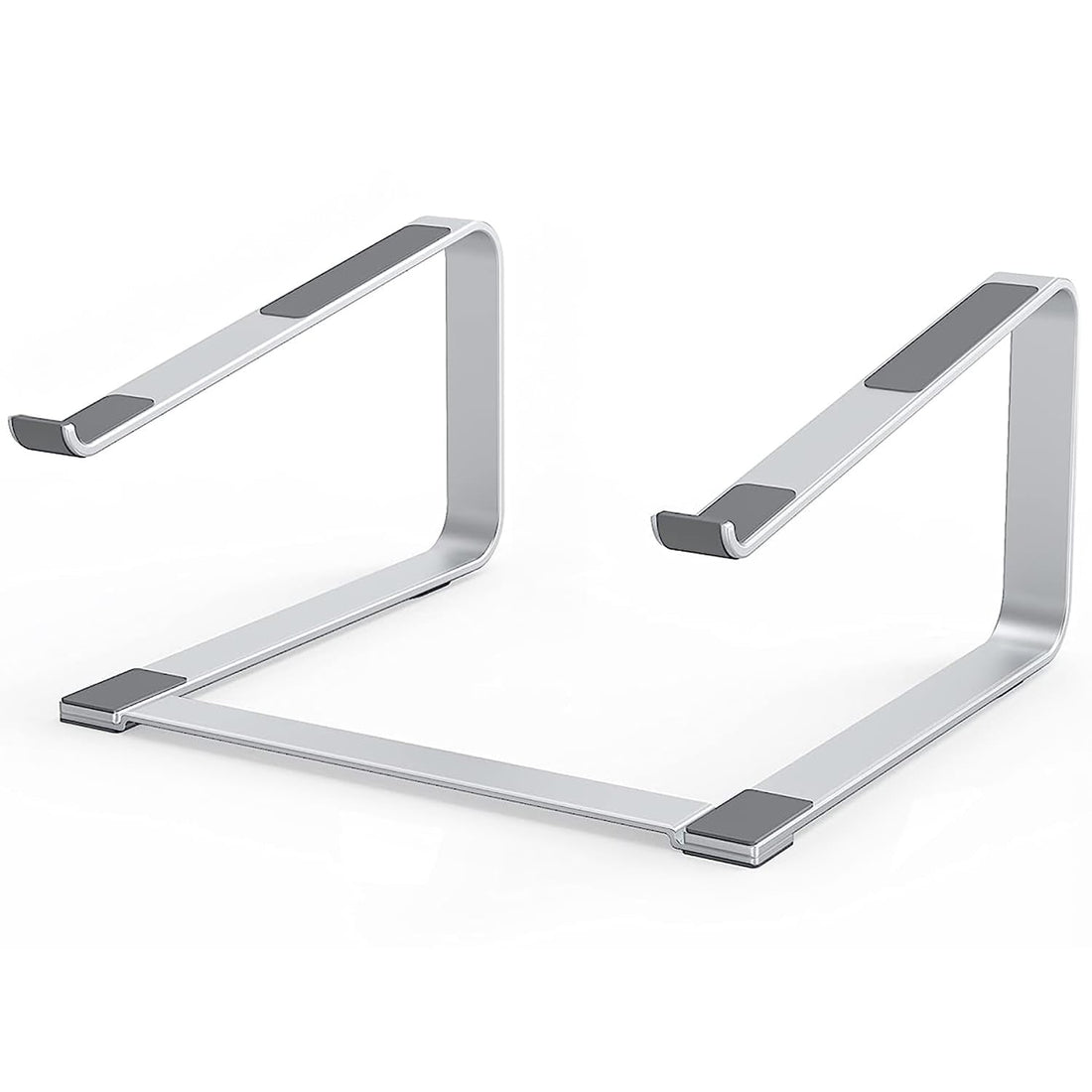 Suport Laptop Ergonomic Slim, Universal, din Silicon Non-Alunecos, Solid și Stabil, Compatibil cu Laptopuri 12-17.3”, Gri