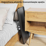 Masă pliabilă laptop, reglabilă, multifuncțională, sertar, capacitate 40 kg, negru