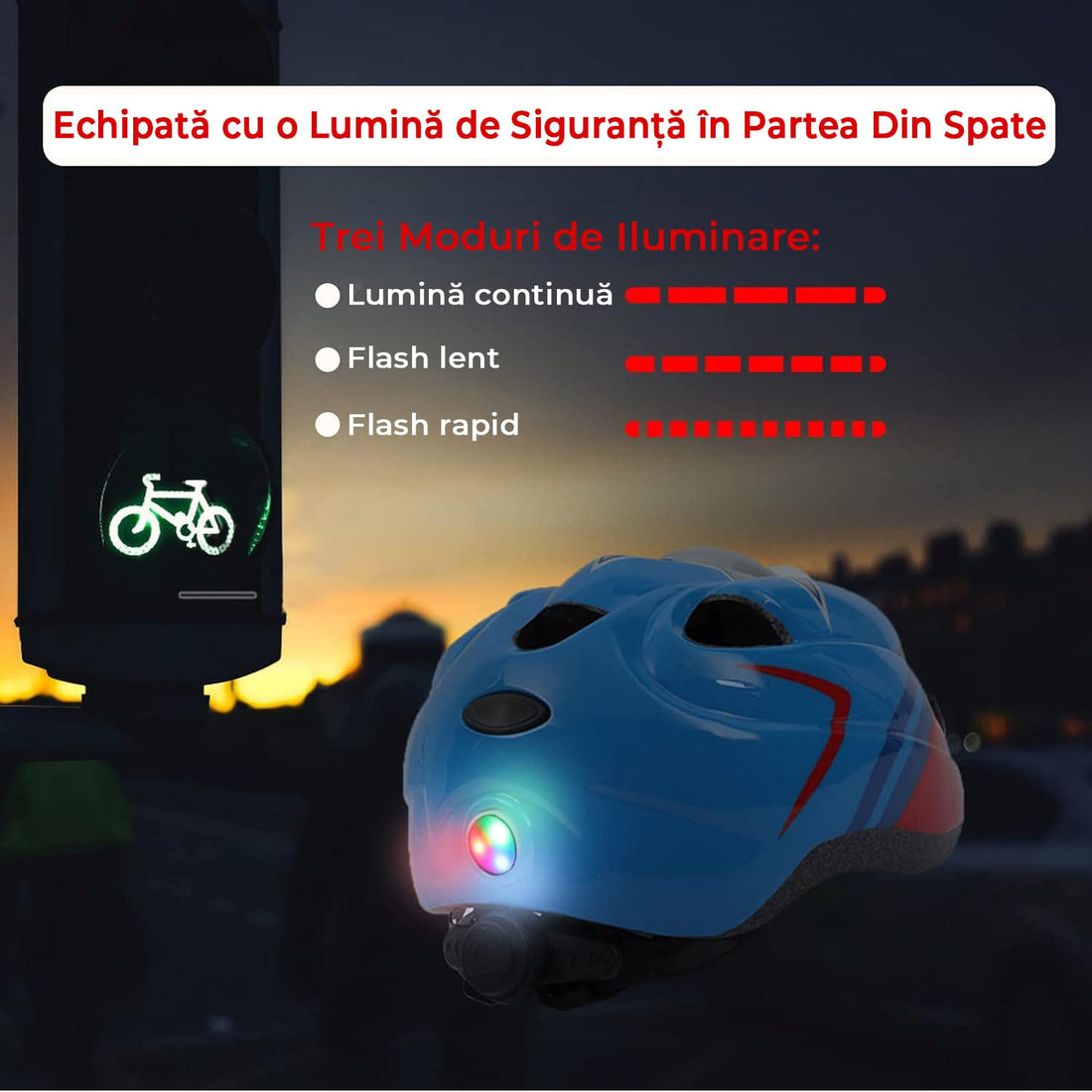 Set Protectie Pentru Copii 7 in 1, Casca cu Marime Reglabila, Genunchiere, Cotiere si Aparatori Incheieturi, Multicolor, 3-8 ani, Capitan, Marimea XS, Albastru