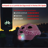 Set Protectie Pentru Copii 7 in 1, Casca cu Marime Reglabila, Genunchiere, Cotiere si Aparatori Incheieturi, Multicolor, 3-8 ani, Galactic, Marimea XS, Roz