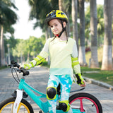 Set Protectie Pentru Copii 7 in 1, Casca cu Marime Reglabila, Genunchiere, Cotiere si Aparatori Incheieturi, Multicolor, 3-8 ani, Batman, Marimea XS, Galben