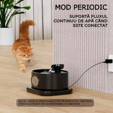 Dispenser wireless apă 2.8L, filtrare carbon activ, 2 moduri de flux, negru