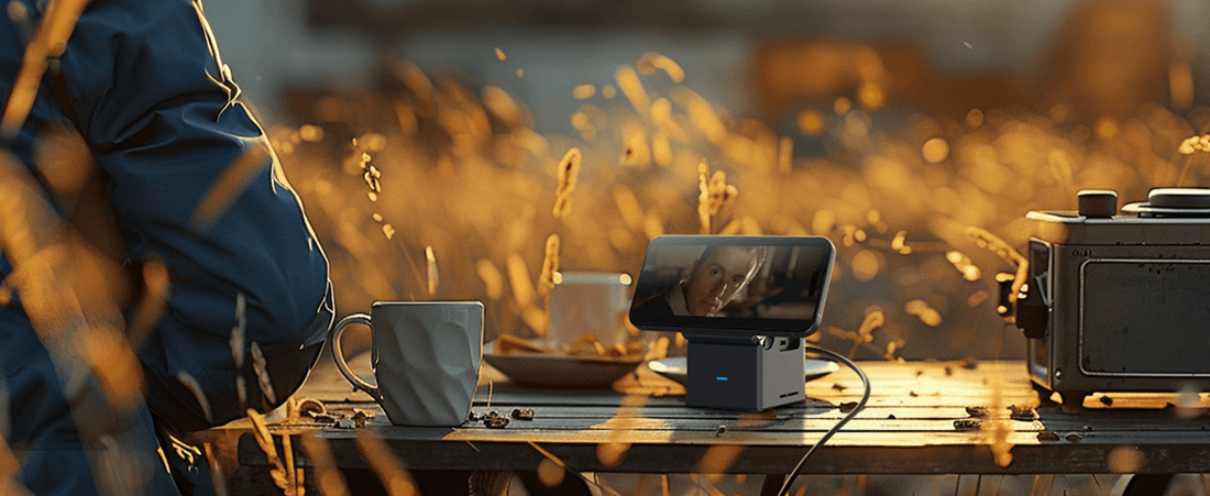 Incarcator Wireless 3 in 1 Magsafe, Portabil, Pliabil fara fir, Fast Charge 22.5 W, Suport telefon, Compatibil iPhone, Airpods, Smartwatch Apple, Negru