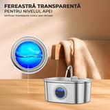 Dispenser automat apă 3.2L, oțel inoxidabil, sistem filtrare, ultra-silențios, argintiu