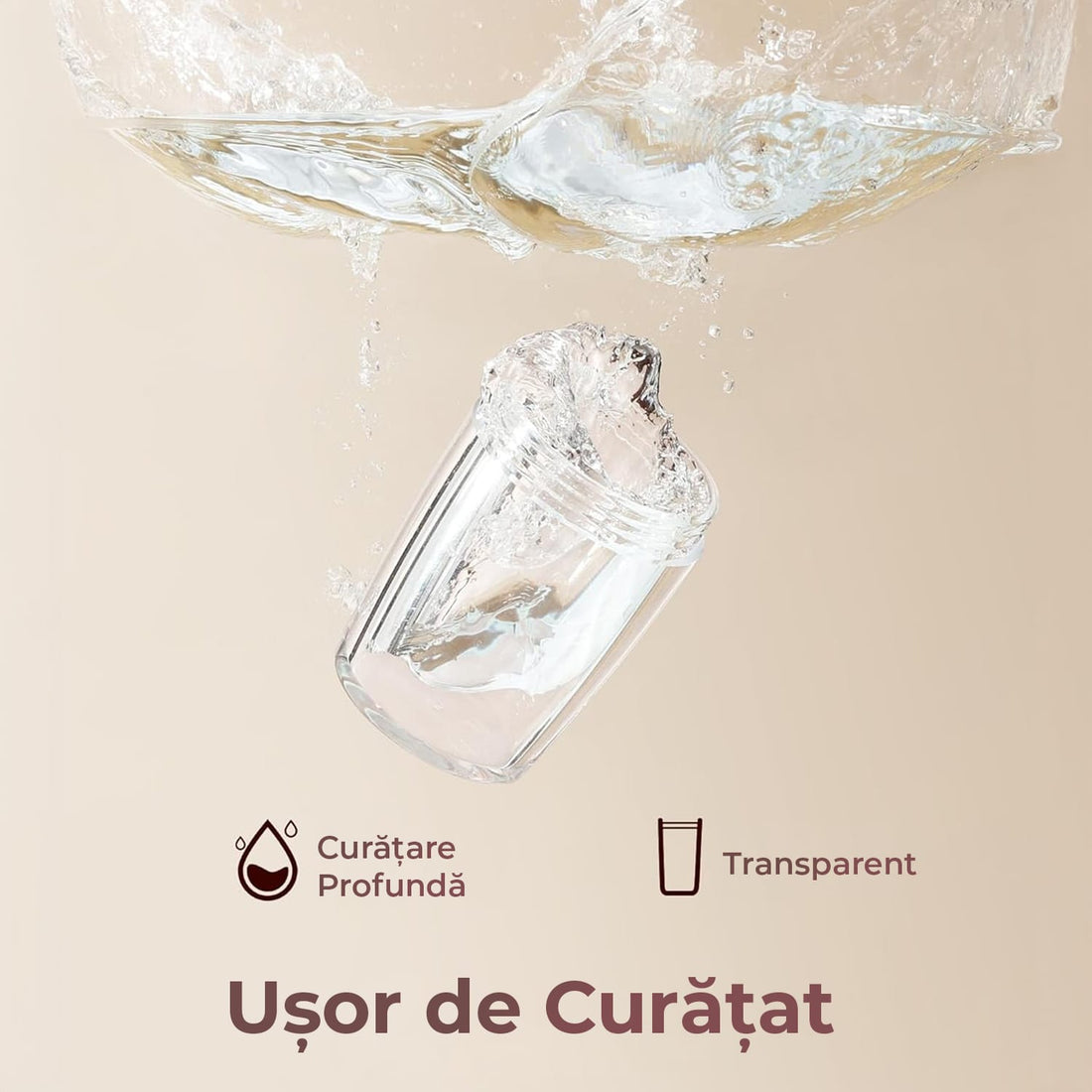 Rășniță sare și piper Elindor®, LED încorporat, senzor gravitational, negru