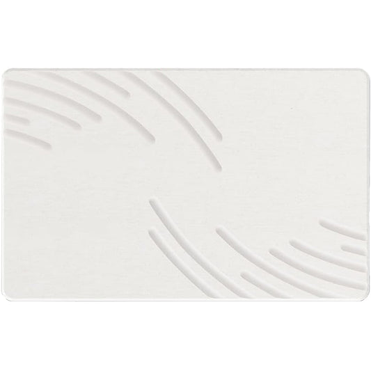 Covor de Baie Universal din Diatomit Modern, Antiderapant, Absorbant Rapid, Elegant si Versatil, Usor de Curatat - 60 x 40 cm, Alb Deschis