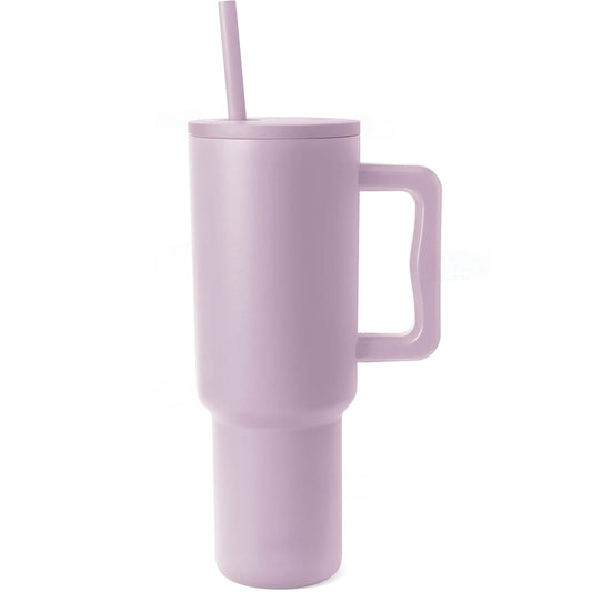 Cană termos 1200 ml, oțel inoxidabil, perete dublu, rezistentă la scurgeri, mov