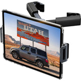 Suport Universal Auto pentru Tabletă și Telefon, Compatibil cu Dispozitive de 4,7"-13", Ajustabil 360°, Structură Triunghiulară, Negru