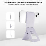 Suport Telefon Elindor®,Trepied Reglabil MagSafe, Gri