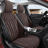 Husă Auto Elindor®, Suede Moale, Universală, Confort Premium, Maro
