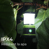Lanternă LED Elindor® 1000LM, 4 Moduri de Lumină, Rezistentă la Apă IPX4, cu Baterii