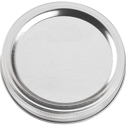 Set 2 Borcane Sticla Elindor®, Capace Metalice Etanse, 950 ml, Transparent