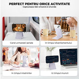 Suport Telefon Elindor®,Trepied Reglabil MagSafe, Gri