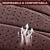 Husă Auto Elindor®, Suede Moale, Universală, Confort Premium, Maro