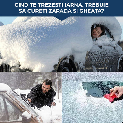 Parasolar Auto Elindor® pentru Parbriz, Magnetic cu 3 Magneti, Material cu 4 Straturi, Universal, Folie pentru Protectie Soare, Anti-inghet, Pliabil, Usor de Depozitat, Accesorii Masina Exterior, 147 x 120 cm, Argintiu