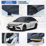 Prelata Auto Impermeabila Elindor®, Captuseala Moale, Berlina L, Accesorii Masina, Negru