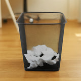 Cos de Gunoi Bucatarie Elindor® Capacitate 18L, din Plasa Metalica, pentru Blat sau Sub Chiuveta, Multifunctional, in Dulap, Bucatarie, Baie, Birou, Camara, Potrivit pentru Colectare Selectiva, 27 x 27 x 50 cm, Negru