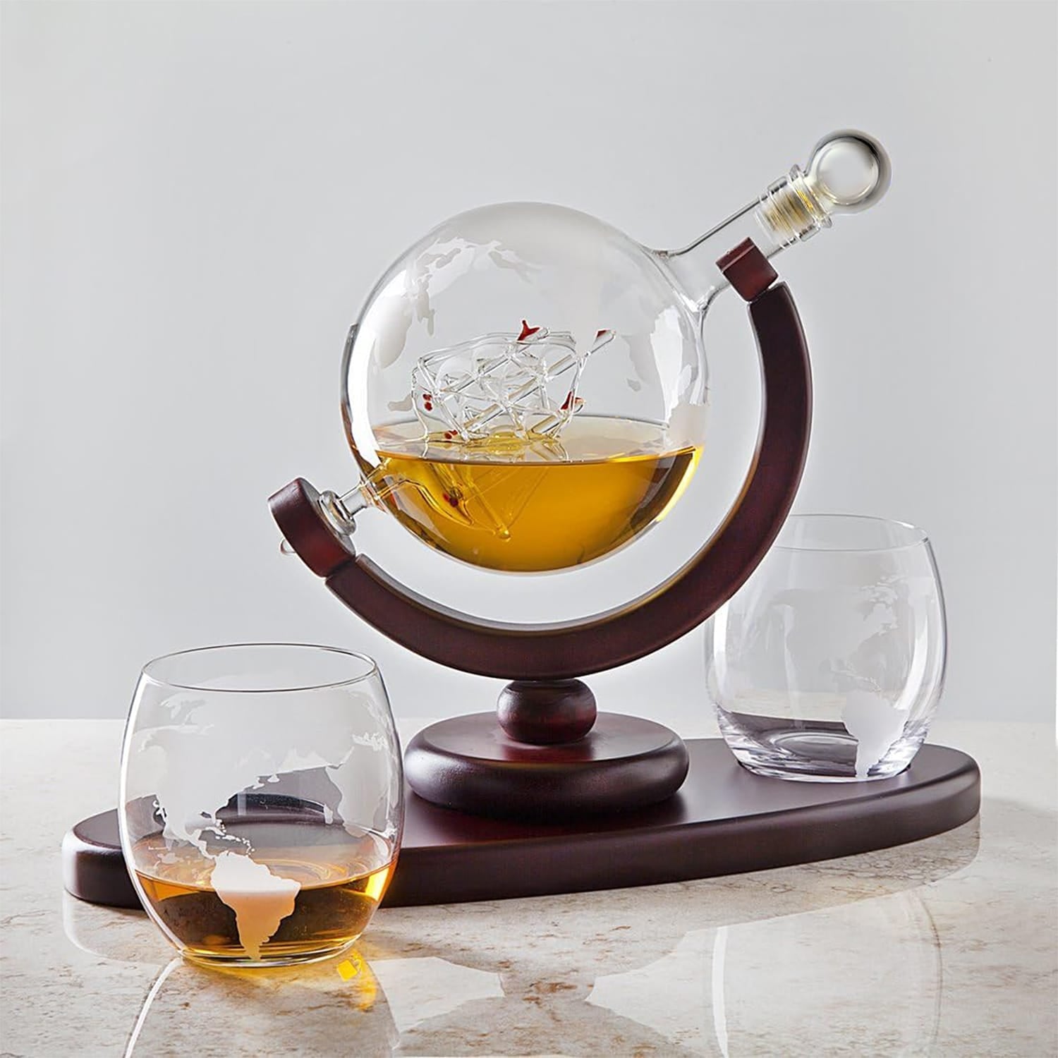 Set Decantor de Whiskey