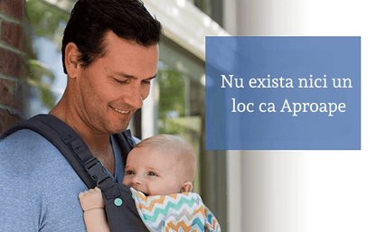 Marsupiu ergonomic cu glugă detașabilă, buzunar de depozitare, suport lombar, poziții spate sau rucsac pentru bebeluși.