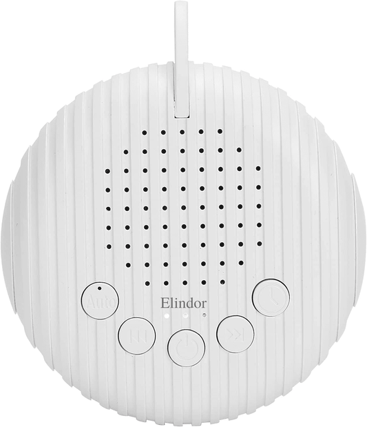 Dispozitiv Sunete Albe, 10 Sunete, Portabil, Timer, Autonomie 24h, Reîncărcabil, Alb