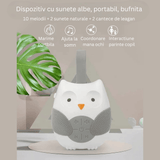 Dispozitiv Sunete Albe, 14 Sunete HD, Portabil, Reîncărcabil, Timer