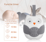 Dispozitiv Sunete Albe, 14 Sunete HD, Portabil, Reîncărcabil, Timer