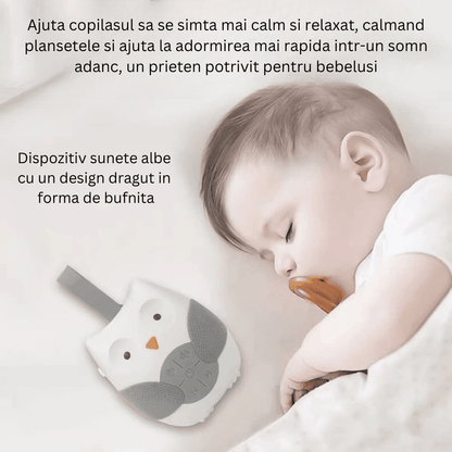 Dispozitiv Sunete Albe, 14 Sunete HD, Portabil, Reîncărcabil, Timer