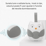 Dispozitiv Sunete Albe, 14 Sunete HD, Portabil, Reîncărcabil, Timer