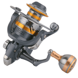 Mulineta Spinning AR 7000, Tambur Metalic, Frânare Statică 8 kg, Gri