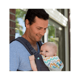 Marsupiu ergonomic cu glugă detașabilă, buzunar de depozitare, suport lombar, poziții spate sau rucsac pentru bebeluși.