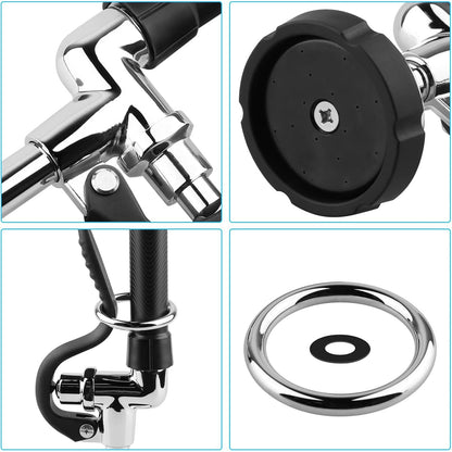 Kit pulverizator apă Elindor® pentru robinet comercial, chrome