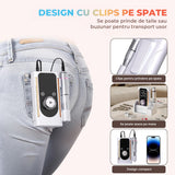 Freza Portabila Unghii Elindor® 45000 RPM, Pila Electrica Profesionala, Manichiura si Pedichiura, Cu Fir, Lampa LED, Ecran LCD, Accesorii Incluse, Capete Diverse, Slefuire Cuticule, Alb