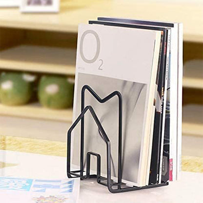 Suport Tocatoare Metalic Elindor® Organizator Compact si Elegant pentru Bucatarie, Baza Antiderapanta, Ideal pentru Tocatoare, Capace Oale si Tigai, Ustensile Bucatarie, Carti, 12.5 × 14.5 × 21.5 cm, Negru