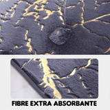 Covor Baie Universal, Microfibră, Absorbant, Antiderapant, Plus, 40×60 cm, Gri