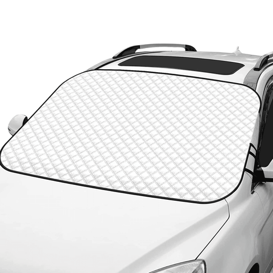 Parasolar pentru Parbriz, Anti-Igheț, cu 3 Magneți, Material cu 4 Straturi, Universal, 193 x 126 cm