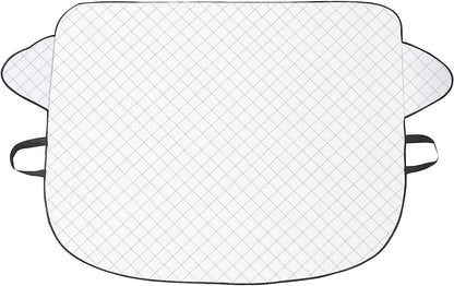 Parasolar pentru Parbriz, Anti-Igheț, cu 3 Magneți, Material cu 4 Straturi, Universal, 193 x 126 cm