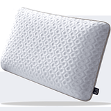 Perna Ortopedică Gel Memory Foam, Suport Gât și Cervical, Husa Detasabilă, Ventilată, 60x40x13 cm, Albastru