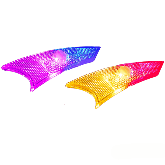 Lumina LED Spite Bicicletă: Strălucitoare, rezistentă la apă IPX5, multicoloră, cu baterii incluse