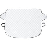 Parasolar pentru Parbriz, 3 Magneți, Anti-Igheț, Material cu 4 Straturi, Universal, 183 x 116 cm