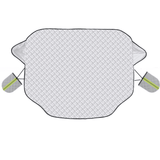 Parasolar pentru Parbriz și Oglinzi, Anti-Igheț, cu 5 Magneți și Bandă Reflectorizantă, Material cu 4 Straturi, Universal, 183 x 116 cm