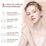 Aparat Extractie Puncte Negre Elindor®  3 Moduri de Putere, 5 Capete Speciale, Aspirator Profesional pentru Pori, Alb