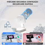Încărcător Wireless 3in1 Elindor®, 15W, MagSafe, Pliabil, Alb