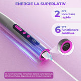 Freza Unghii Reîncărcabilă Elindor® 35.000 RPM, Afisaj LED, 5 Viteze, Negru