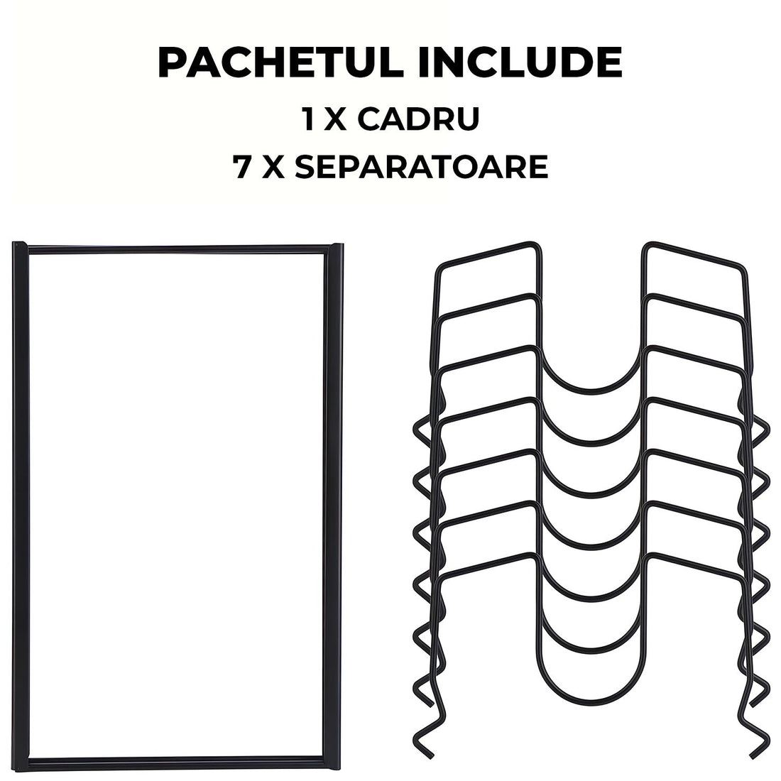 Suport Vase Reglabil Elindor® din Metal, Scurgator Vase si Organizator pentru Farfurii, Capace Oale, Tigai si Tavi, Uscator Vase Compact pentru Dulap, Chiuveta sau Blat, Suport de Vase pentru Bucatarie, Fier Negru, 30x19x13 cm