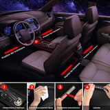Lumini Interioare Auto Elindor®, 4 Benzi LED, Control Wireless, 8 Culori RGB